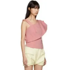 新品 Carven ピンク ブラウス 36 ( 55 サイズ