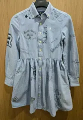 (最高級)正規品 ポロ ラルフローレン キッズ フレアワンピース 130