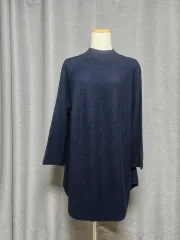 2015年SYSTEM ネイビー カシミア ブレンド ニット 90サイズ