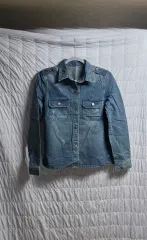 ウォッシュ長袖デニムジャケット 新品