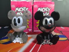 アイコン ミッキーマウス フィギュア (クリア/ブラック) MINISO