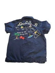 ミキハウス ダブル B 刺繡 シャツ 80