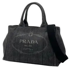 【中古】PRADA | プラダ カナパ MINI ミニ 2way ショルダーバッグ ハンドバッグ ブラック【尾張小牧店】