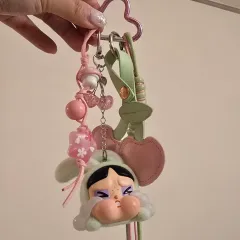 핍마트 正規品 クライベイビーパワーパフガールズ フィギュア キーホルダー - BUNNY バージョン