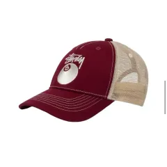 STUSSY 8ボール ロープロ トラッカーキャップ