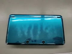 【ジャンク本体】Nintendo 3DS  アクアブルー 本体・タッチペン・SDカードのみ【50】