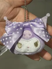 サンリオ クロミ キーホルダー パープル ドット ガチャ