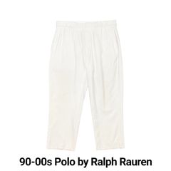 ポロバイ ラルフローレン W34 スラックス リネン シルク 古着 20973 ポロバイ ラルフローレン W34 スラックス リネン シルク 古着 20973