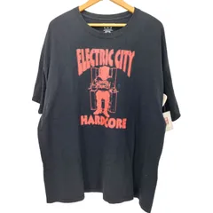 ユーズドフルギ USED古着 GILDANボディ ハードコア メタル クルーネックTシャツ メンズ import：XXL 
