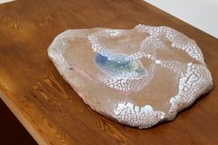 石ころRi 宝殿石 竜山石 石器 皿 - メルカリ