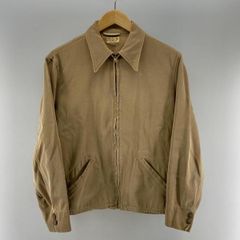 50's レーヨン ギャバジャン ニットドッキング ギャバジン ジャケット