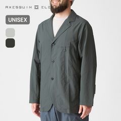 AXESQUIN アクシーズクイン ノーカラーナイロンジャケット - メルカリ