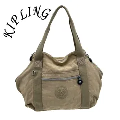 キプリング ハンドバッグ 2WAY ベージュ