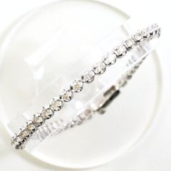 デビアスK18WG ブレスレット 約18cm - メルカリ