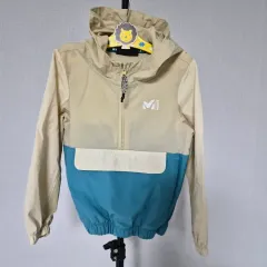 ミレー 100号 4歳 キッズ アノラック ウィンドブレーカー ハーフジップTシャツ C-ジャケット-276