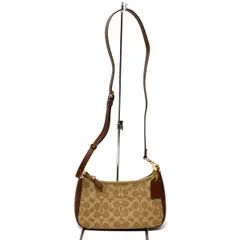COACH コーチ シグネチャー テリ ショルダーバッグ ※中古 【津山店】