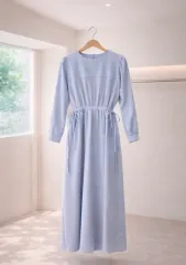 在庫整理特価 / 華奢フィット ロング丈ワンピース / デートコーデ デイリーウェア / 新品