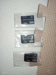 PSP ソニーメモリースティック4GB 3個セット