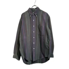 L.L.Bean (エルエルビーン) 90s マルチストライプBDシャツ マルチカラー M