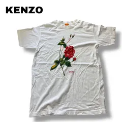 KENZO ケンゾー フラワープリントTシャツ ホワイト