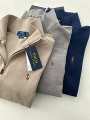 #ポロ ユニセックス ハーフジップ (新品/正規品) 春シーズンの準備