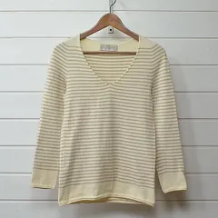 YURI PARK ユリパーク ボーダー セーター ニット 長袖｜20h0669*A