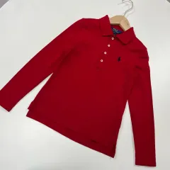7t 130 ラルフローレン Polo Kids(ポロキッズ) レディース カラーTシャツ