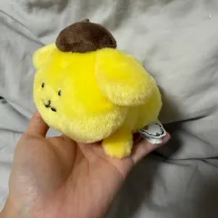 ナガノ ポムポムプリン 寝そべり ぬいぐるみ