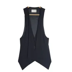 ブラック ブレザー ベスト / ベスト XS ポリ ブレンド