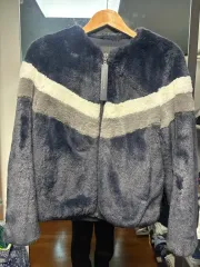 Kai Aakmann ファー ジャケット バイカラー ジャケット