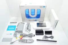 【通電のみ確認】 任天堂 Nintendo Wii U 本体 セット WUP-010 32GB マリオカート8 箱付 現状品