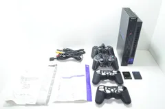 【通電のみ確認】 ソニー SONY PlayStation2 SCPH-30000 PS2 本体 コントローラー付  現状品