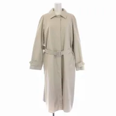 アニエスベー agnes b. ステンカラーコート ロング ベルト付き 40 L ベージュ M332UV01 /BM