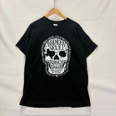 ナンバーナイン スカルプリントTシャツ 4 黒 ドクロ school スカル