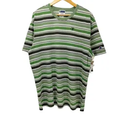 チャンピオン Champion Yarn-Dye Stripe S/S T-Shirt ヤーンダイ ストライプ Tシャツ メンズ import：XL 