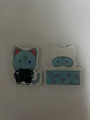 呪術廻戦 グッドナイト スライド 猫ぬいぐるみ アクリルキーホルダー 真人