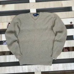 90s POLO RALPH LAUREN(ポロラルフローレン) コットン ニット セーター
