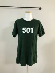 (正規品)リーバイス501ラウンド半袖Tシャツ(レディース95)
