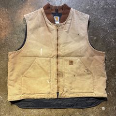 Carhartt カーハート リメイク ユーティリティベスト バイカー L相当