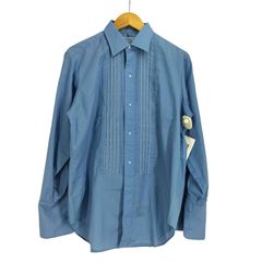 アロー ARROW 60S RSVP ポリ混 コットン ブザム カフス L/S シャツ メンズ 15-32