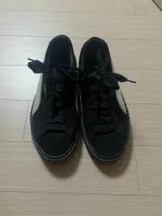 PUMA(プーマ) リアーナ クリーパー スエード 黒 235