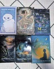 ビニール除去のみ 0) タロットデッキ 新コンディション 6種セット (個別コメントブロック)