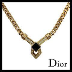 2868−2【Germany製】 Dior ネックレス CD 希少 大ぶり - メルカリ