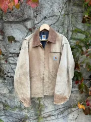 00s Carhartt カーハート J01 ダメージ加工 ヴィンテージ デトロイト ウォーク ジャケット