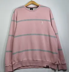 L ( 77 ) kangol(カンゴール) ピンク スウェットシャツ トレーナー