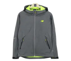 20449 ニューバランス 起毛 WHO フード ジャージ ジャケット 95 メンズ ジップアップ アウター ブランド古着