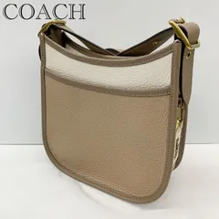 COACH コーチ エメリー クロスボディ 21 カラーブロック 89124 ショルダーバッグ グレージュ オフホワイト レディース _247067