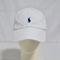 ハングルタグ正規品 ポロ ラルフローレン 白 ベースボールキャップ 帽子 free 0908