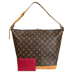 ルイヴィトン ソミュールXL ミニラン ショルダーバッグ モノグラムミニラン M95220 ブラウン レディース LOUIS VUITTON  中古 LOUIS VUITTON（ルイ・ヴィトン） ソミュールXL ミニラン ショルダー