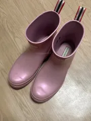 ハンター レインブーツ ピンク UK5